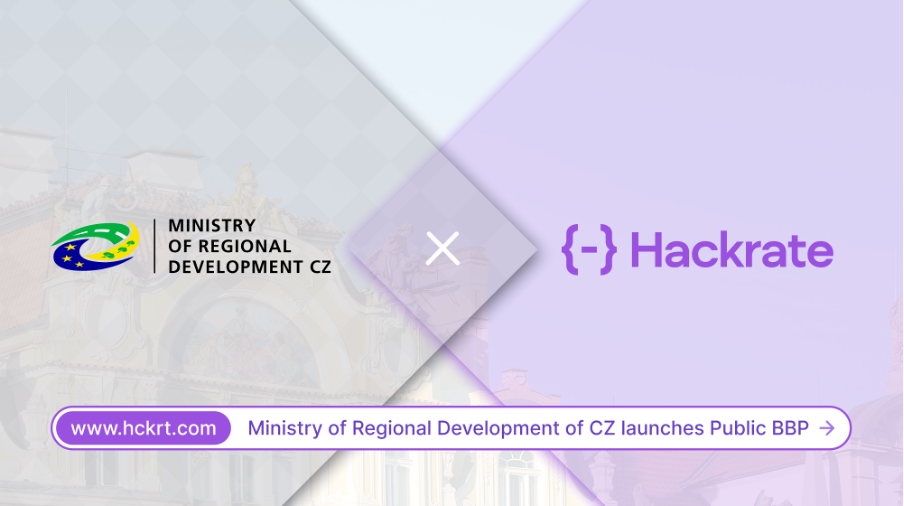 Ministry of Regional Development of the Czech Republic Launches Public Bug Bounty Program with Hackrate